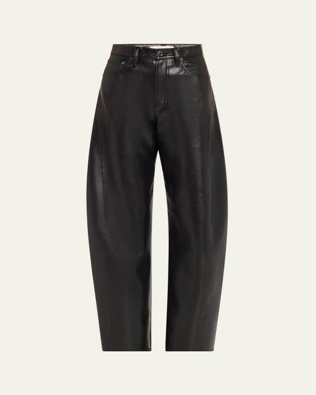 Luna Pieced Recycled Leather Jeans